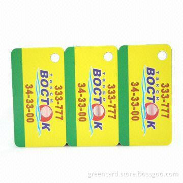 Scratch Card, Made of PVC or Paper, Used for Prepaid, Calling or Recharge Card